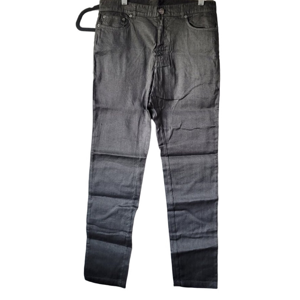 Men's Gray Dress Pants - Classic Straight Fit